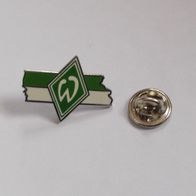 Pin Werder Bremen grün-weiß mit Logo Fussball Bundesliga