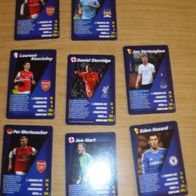 8 real Welt Fußball Stars, Top Trumps, NEU