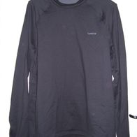 Wedze Skipulli Skishirt Ski Sweater Herren Gr. M Schwarz Stretch Rolli