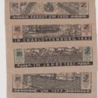 Berlin-Strassenbahn Notgeld 10x2-Mark vom-01-03-1922 10Scheine