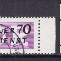 DDR 1956 Dienstmarken für den ZKD (II) MiNr. 9 X II gestempelt ungültig -1-