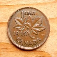 1 Cent 1940 Kanada