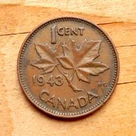 1 Cent 1943 Kanada