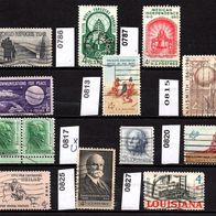 K722 USA Vereinigte Staaten Mi. Nr. 776 bis 827 - siehe Scan o