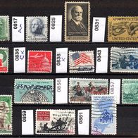 K723 USA Vereinigte Staaten Mi. Nr. 816 bis 861 - siehe Scan o