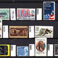 K729 USA Vereinigte Staaten Mi. Nr.1027 bis1089 - siehe Scan o