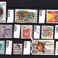 K732 USA Vereinigte Staaten Mi. Nr.1286 bis1722 - siehe Scan o