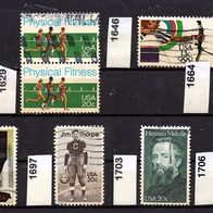 K735 USA Vereinigte Staaten Mi. Nr.1612 bis 1706- siehe Scan o