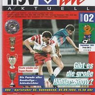 Hamburger SV - KSC - HSV live - Saison 94/95 - RAR !!!