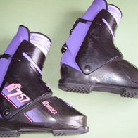 Nordica Skischuhe Heckeinsteiger Gr. 43 Model N757 Vintage Schwarz Pink Lila + Tasche