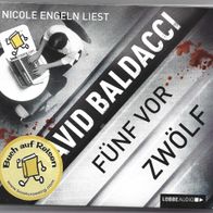 Hörbuch-Box von David Baldacci " Fünf vor Zwölf " 6 CD´s