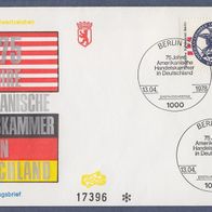 E019) Berlin FDC 1978 - MiNr. 562 - Amerikanische Handelskammer in Deutschland
