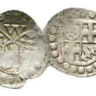 2 Kleinmünzen Einseitig! u.a. Köln Freie Reichsstadt