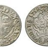 Brandenburg-Preußen Silber 2 Kleinmünzen 1752 B Friedrich II. (1740-1759)