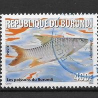 004) Burundi 2009 Fische Mi. Nr. ? gestempelt