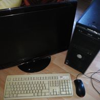 Optiplex 740 Dell Desktop NVIDIA® + Samsung Monitor+ Maus + Tastatur