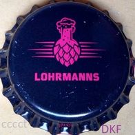 Lohrmanns Micro Brauerei Bier Kronkorken in ROT 2023 Kronenkorken neu und unbenutzt