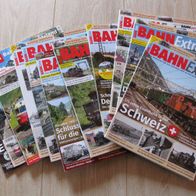 Magazin „Bahn Extra“, zahlreiche Ausgaben, gelesen, von privat abzugeben