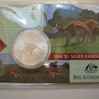 1 oz Australian Kangaroo 1998-Im Blister
