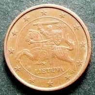 1 Cent - Litauen 2016