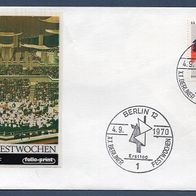 F44) Berlin FDC 1970 - MiNr. 372 - 20. Berliner Festwoche 1970