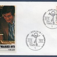 F60) Berlin FDC 1972 - MiNr. 439 - Tag der Briefmarke 1972