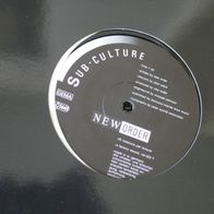 New Order - Sub-Culture ° 12" Germany 1985