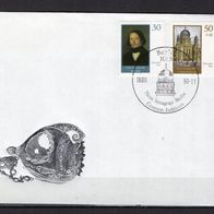 DDR 1990 Wiederaufbau der Neuen Synagoge, Berlin MiNr. 3358 - 3359 FDC gestempelt