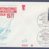 G108) Berlin FDC 1971 - MiNr. 391 - Internationale Funkausstellung in Berlin