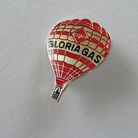 Alte Brosche Anstecker Ballon Gloria Gas :