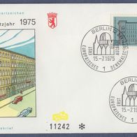G189) Berlin FDC 1975 - MiNr. 508 - Europäisches Denkmalschutzjahr