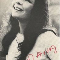 Autogrammkarte Dana (ca. 1970)