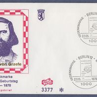 G229) Berlin FDC 1978 - MiNr. 569 - Albrecht von Graefe
