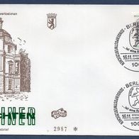 G236) Berlin FDC 1978 - MiNr. 578 - Berliner Ansichten - Belvedere