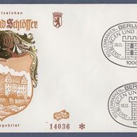 G247) Berlin FDC 1978 - MiNr. 590 - Burgen und Schlösser - Schloss Lichtenberg