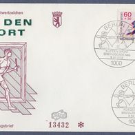 G251) Berlin FDC 1979 - MiNr. 596 - Für den Sport - Staffellauf