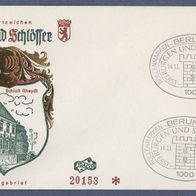 G262) Berlin FDC 1979 - MiNr. 611 A - Burgen und Schlösser - Schloss Rheydt