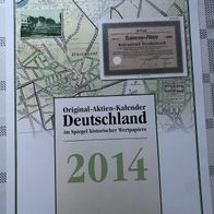 Aktien-Kalender Deutschland im Spiegel historischer Wertpapiere 2014