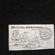 Ü - Ei Beipackzettel 1990/91 Die tollen Rollerrenner 640 166