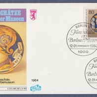 G342) Berlin FDC 1984 - MiNr. 711 - Kunstschätze aus Berliner Museen