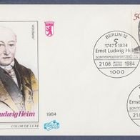 G349) Berlin FDC 1984 - MiNr. 723 - Dr. Ernst Ludwig Heim