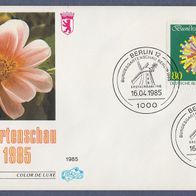 G360) Berlin FDC 1985 - MiNr. 734 - Bundesgartenschau Berlin 1985