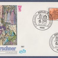G408) Berlin FDC 1987 - MiNr. 782 - Für die Jugend - Handwerksberuf "Kürschner"