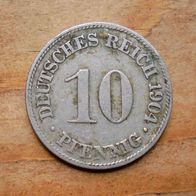 10 Pfennig 1904 D