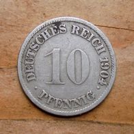 10 Pfennig 1904 G