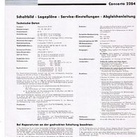 Telefunken Concerto 2284 Manual Schaltbild (T28)
