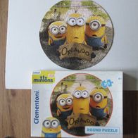 Round Puzzle Clementoni Minions Orlando 212 Teile