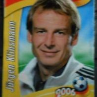 Jürgen Klinsmann " Portrait Team Stecker - Duplo WM 2006