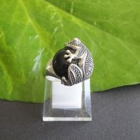 ESSE Designer Damen Ring Silber 925 / Frosch