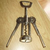 Korkenzieher und Flaschenöffner massiv 60- er Jahre